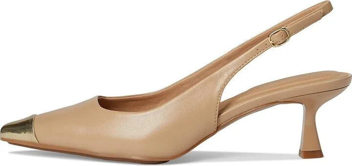 Anne Klein Chai Women's Shoes Biscotti Gold : 6.5 M, Rubber/Suede/Synthetic - Image 6