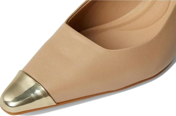 Anne Klein Chai Women's Shoes Biscotti Gold : 6.5 M, Rubber/Suede/Synthetic - Image 7