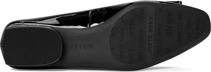 Anne Klein Chella Women's Flat Shoes Black Patent : 7.5 M, Leather/Rubber - Image 3