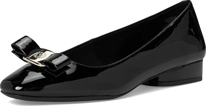 Anne Klein Chella Women's Flat Shoes Black Patent : 7.5 M, Leather/Rubber - Image 5