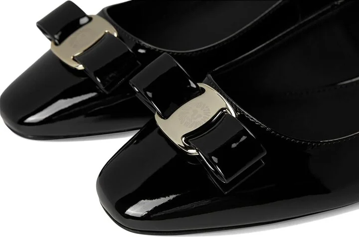 Anne Klein Chella Women's Flat Shoes Black Patent : 7.5 M, Leather/Rubber - Image 7