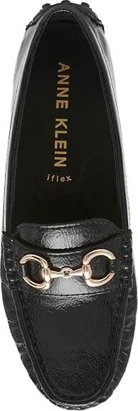 Anne Klein Chrystie Women's Flat Shoes Black : 11 M, Leather - Image 2