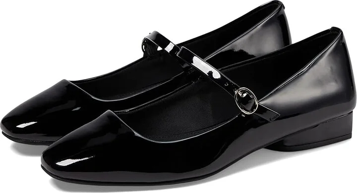 Anne Klein Cosette Women's Slip on Shoes Black Patent 2 : 7.5 M, Patent Leather