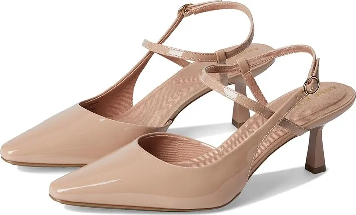 Anne Klein Cosmo High Women's Heels Almond : 8 M, Synthetic