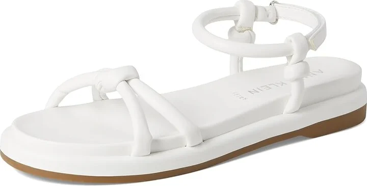 Anne Klein Elisabeth Women's Wedge Shoes White : 5.5 M, Leather/Rubber - Image 5