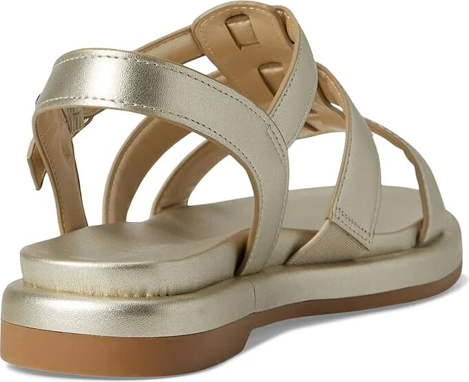 Anne Klein Elodie Women's Dress Sandals Light Gold : 7 M, Leather/Rubber - Image 4