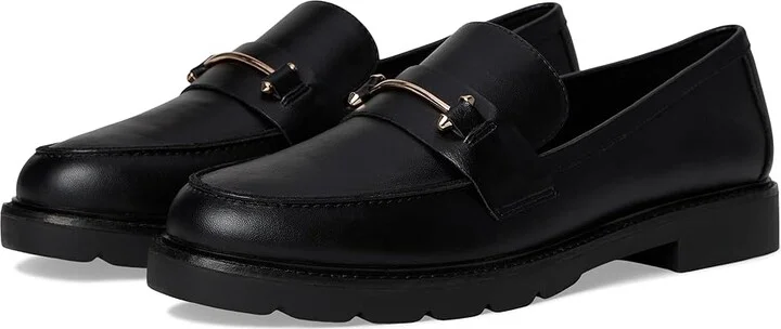 Anne Klein Emme Women's Dress Flat Shoes Black Smooth : 9 M, Faux Leather
