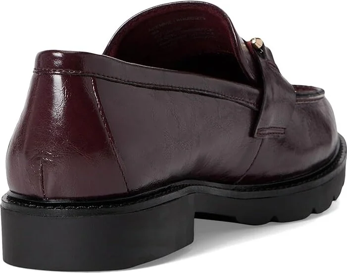 Anne Klein Emme Women's Dress Flat Shoes Wine Crinkle : 9.5 M, Faux Leather - Image 4