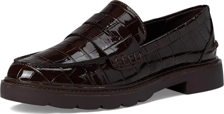 Anne Klein Eryn Women's Flat Shoes Black Croc : 7.5 M, Synthetic - Image 10