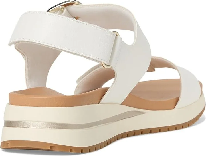 Anne Klein Evanti Women's Wedge Shoes White : 9 M, Rubber - Image 4