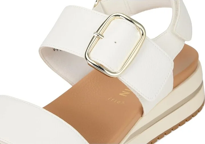 Anne Klein Evanti Women's Wedge Shoes White : 9 M, Rubber - Image 7