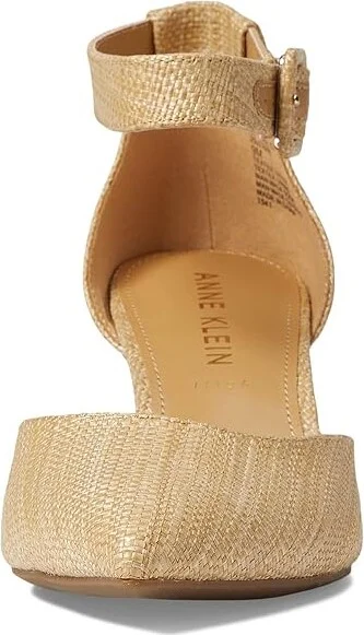 Anne Klein Fabulist High Women's Heels Raffia : 6 M, Textile - Image 2