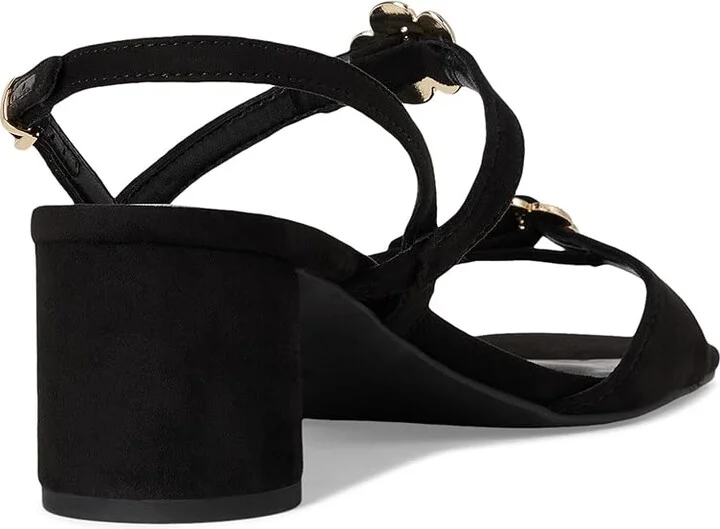 Anne Klein Felipa Women's Wedge Shoes Black Suede : 5.5 M, Synthetic - Image 4