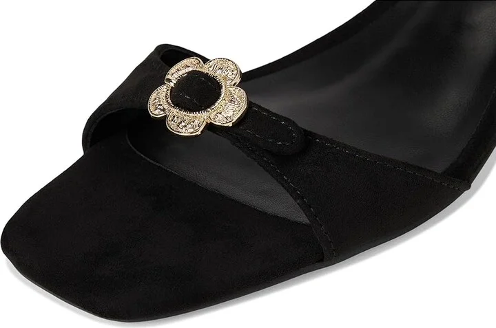 Anne Klein Felipa Women's Wedge Shoes Black Suede : 5.5 M, Synthetic - Image 7
