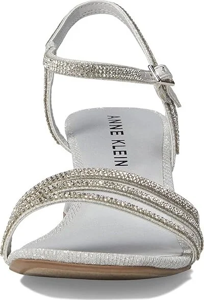 Anne Klein Genie Women's Shoes Silver : 7 M, Synthetic/Textile - Image 2