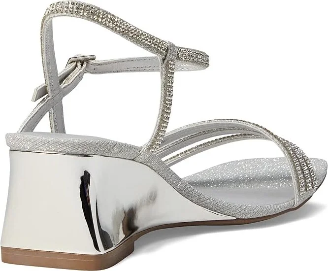 Anne Klein Genie Women's Shoes Silver : 7 M, Synthetic/Textile - Image 4