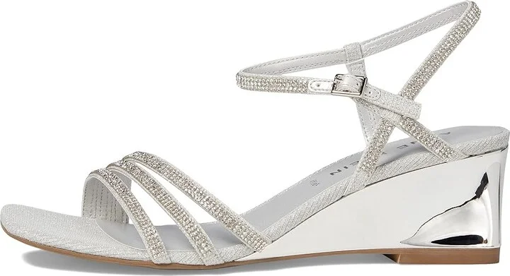 Anne Klein Genie Women's Shoes Silver : 7 M, Synthetic/Textile - Image 5