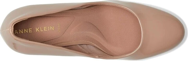 Anne Klein Graham High Women's Heels Almond : 8 M, Leather - Image 2