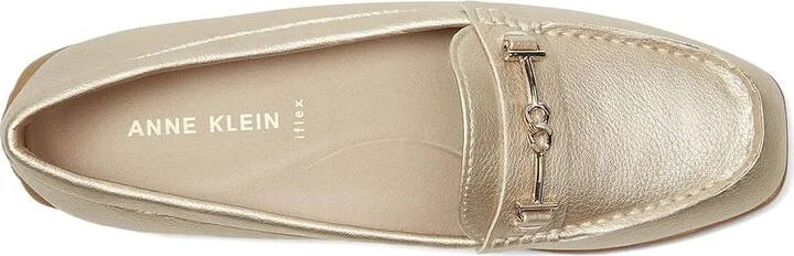 Anne Klein Hanna Women's Dress Flat Shoes Black : 5.5 M, Faux Leather - Image 8