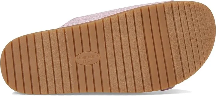 Anne Klein Happy Women's Slip-on Dress Shoes Pink Raffia : 5.5 M, Synthetic - Image 3
