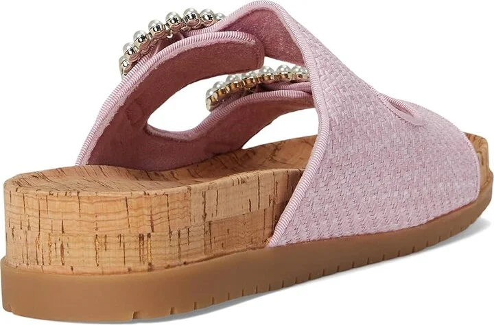 Anne Klein Happy Women's Slip-on Dress Shoes Pink Raffia : 5.5 M, Synthetic - Image 4
