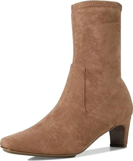 Anne Klein Iga Women's Boots Truffle : 5.5 M, Leather/Suede - Image 5