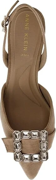 Anne Klein Inez High Women's Heels Black : 11 M, Leather - Image 7