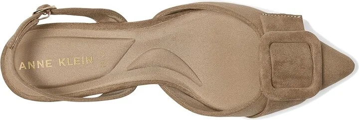 Anne Klein Iva High Women's Heels Sand : 10 M, Leather/Rubber - Image 2