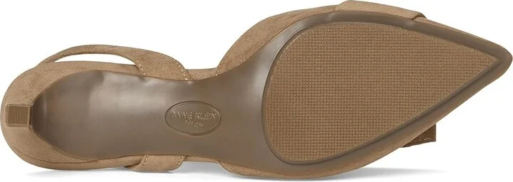 Anne Klein Iva High Women's Heels Sand : 10 M, Leather/Rubber - Image 3