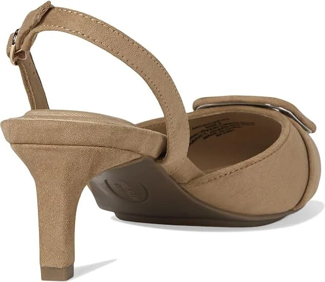 Anne Klein Iva High Women's Heels Sand : 10 M, Leather/Rubber - Image 4