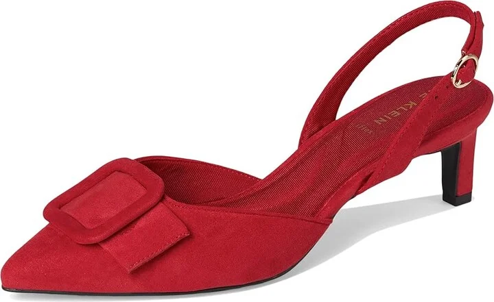 Anne Klein Iva High Women's Heels Sand : 10 M, Leather/Rubber - Image 11