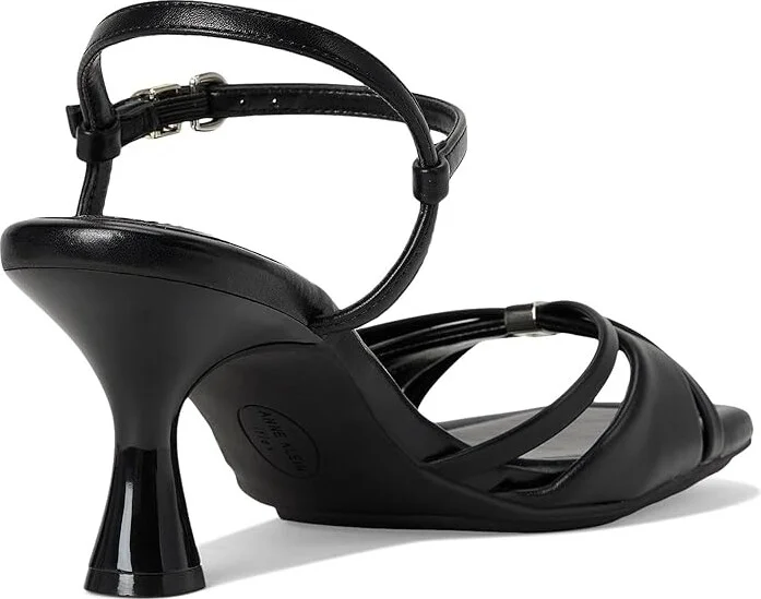 Anne Klein Jelena Women's 1-2 inch heel Shoes Black Smooth : 5.5 M, Synthetic/Textile - Image 4