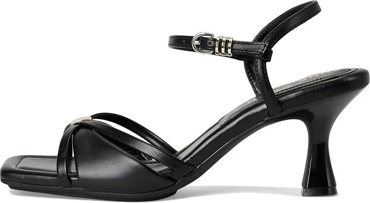 Anne Klein Jelena Women's 1-2 inch heel Shoes Black Smooth : 5.5 M, Synthetic/Textile - Image 6