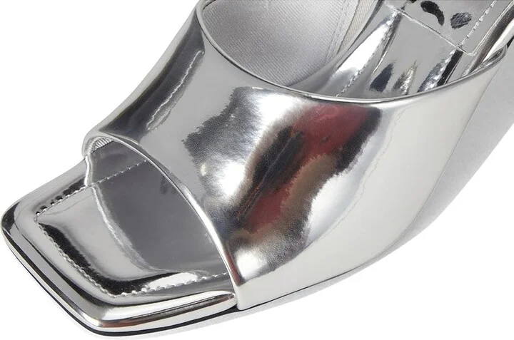 Anne Klein Jerilyn High Women's Heels Silver : 8.5 M, Rubber - Image 7