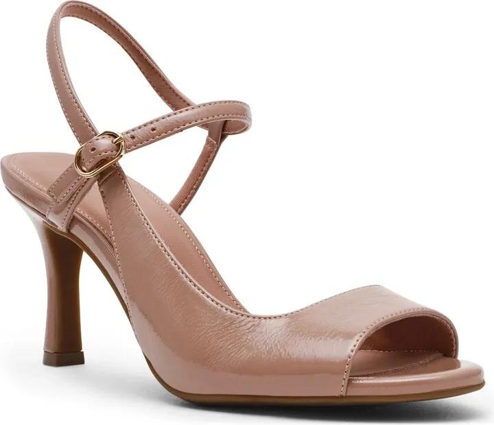 Tan Crinkle Patent