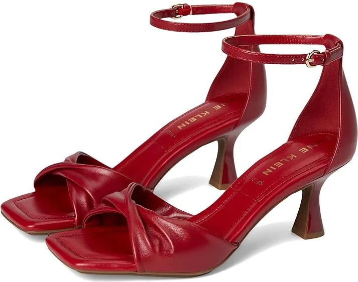 Anne Klein Jessie Women's Shoes Red : 5.5 M, Synthetic