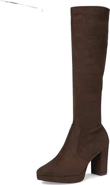 Anne Klein Journey Women's Boots Chocolate : 10 M, Leather/Rubber/Suede - Image 5