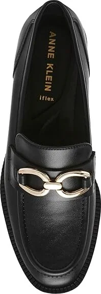 Anne Klein Korrie Women's Flat Shoes Black : 6 M, Leather - Image 2