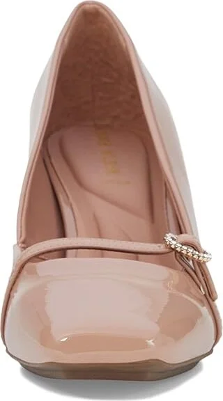 Anne Klein Lexington Women's Flat Shoes Natural Patent : 5.5 M, Synthetic - Image 2