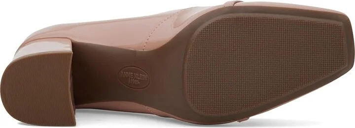Anne Klein Lexington Women's Flat Shoes Natural Patent : 5.5 M, Synthetic - Image 3