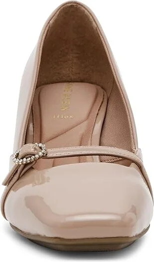 Anne Klein Lexington Women's Flat Shoes Natural Patent : 5.5 M, Synthetic - Image 5