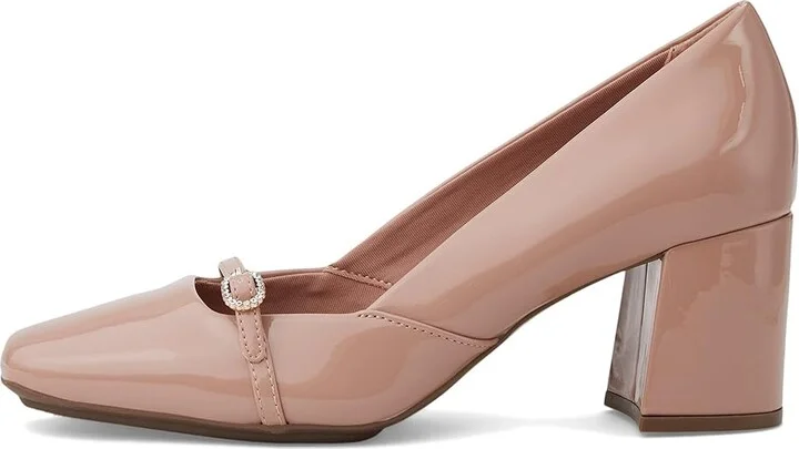 Anne Klein Lexington Women's Flat Shoes Natural Patent : 5.5 M, Synthetic - Image 6