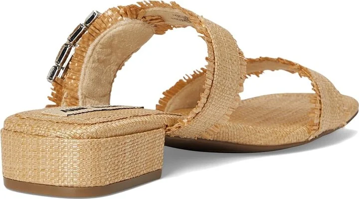 Anne Klein Lillie Women's Sandals Natural Raffia : 9 M, Synthetic - Image 4