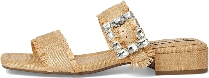 Anne Klein Lillie Women's Sandals Natural Raffia : 9 M, Synthetic - Image 6