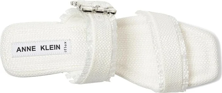 Anne Klein Lillie Women's Sandals Natural Raffia : 9 M, Synthetic - Image 8