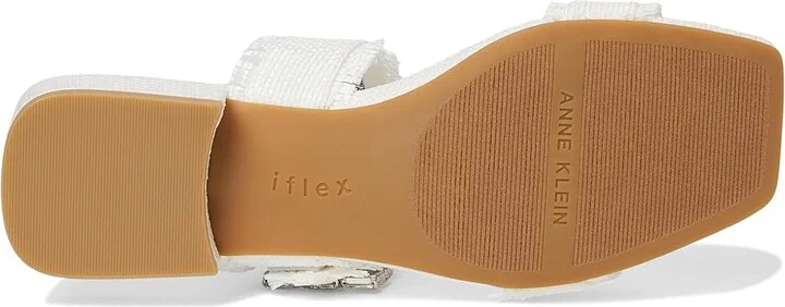Anne Klein Lillie Women's Sandals Natural Raffia : 9 M, Synthetic - Image 9