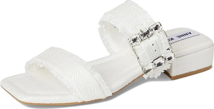 Anne Klein Lillie Women's Sandals Natural Raffia : 9 M, Synthetic - Image 11
