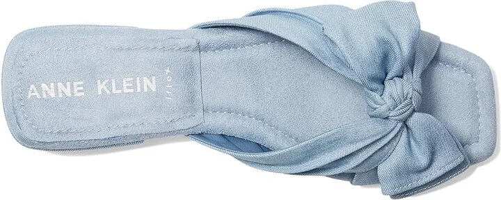Anne Klein Liz Women's Wedge Shoes Denim : 7 M, Rubber/Synthetic - Image 2