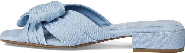 Anne Klein Liz Women's Wedge Shoes Denim : 7 M, Rubber/Synthetic - Image 6