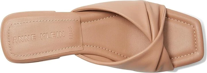 Anne Klein Lorena Women's Wedge Shoes Tan : 9 M, Leather - Image 2